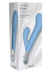 LOVELY VIBES G-SPOT TWIN VIBE BLUE