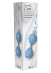 LOVELY VIBES LACED LOVE BALLS BLUE
